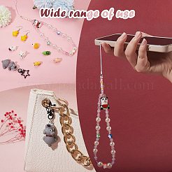30Pcs 15 Style Opaque Resin Pendants&nbsp;RESI-SZ0001-62