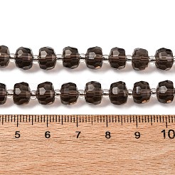 Natural Ice Obsidian Beads Strands&nbsp;G-N327-08Z