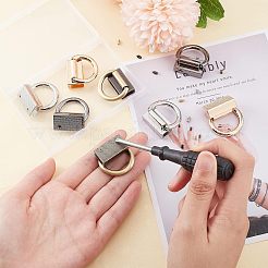 8 Sets 4 Colors Alloy Bag Suspension Clasps&nbsp;FIND-WR0005-27
