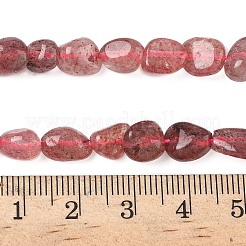 Natural Strawberry Quartz Beads Strands&nbsp;G-D329-A01