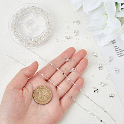 DIY Chain Bracelet Necklace Making Kit&nbsp;DIY-BBC0001-31