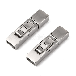 Tarnish Resistant 304 Stainless Steel Bayonet Clasps&nbsp;STAS-F122-34P
