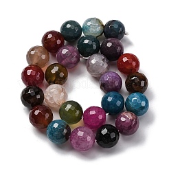 Natural Dragon Veins Agate(Dyed & Heated) Beads Strands&nbsp;G-K390-A13-01
