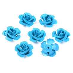 Flocky Aluminum Beads&nbsp;FALUM-S001-001J