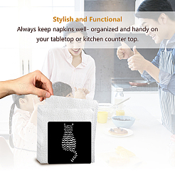 Iron Napkin Holder&nbsp;DJEW-WH0020-005