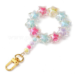 Acrylic Star Pendant Decoration&nbsp;HJEW-JM02032