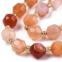 Natural Agate Beads Strands&nbsp;G-T131-79A
