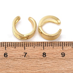 C-Shaped Brass Cuff Earrings&nbsp;EJEW-G445-04G