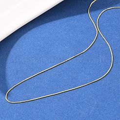 0.8MM Brass Box Chain Adjustable Slider Necklaces&nbsp;KK-H533-09B-G