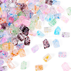 100G 10 Colors Transparent Spray Painted Glass Seed Beads&nbsp;SEED-TA0001-66