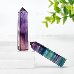 Natural Fluorite Sculpture Display Decoration&nbsp;LS-G-WH0021-30