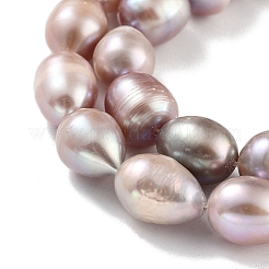 Natural Cultured Freshwater Pearl Beads Strands&nbsp;PEAR-P062-12D