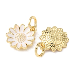 Brass Enamel Pendants&nbsp;KK-P338-19G-03
