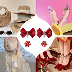 Wedding Shoe Decoration Sets&nbsp;AJEW-NB0005-13B