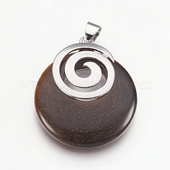 Natural & Synthetic Gemstone Pendants&nbsp;KK-F751-D