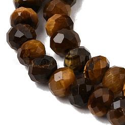 Natural Tiger Eye Beads Strands&nbsp;G-N0179-03-6x4mm-01