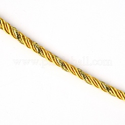 3-Ply Polyester & Metallic Cord Cord&nbsp;OCOR-WH0033-95
