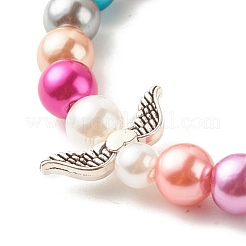 Acrylic Beaded Stretch Kids Bracelets&nbsp;BJEW-JB07771