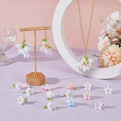 100Pcs Opaque Acrylic Pendants&nbsp;PALLOY-WR00010