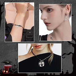 20Pcs 10 Style 201 Stainless Steel Laser Cut Pendants&nbsp;STAS-SC0005-08