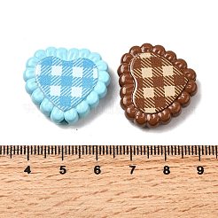 Printed Opaque Acrylic Beads&nbsp;OACR-H054-12