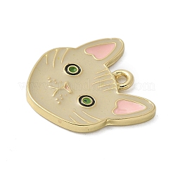 Alloy Enamel Pendants&nbsp;ENAM-A009-05G-G
