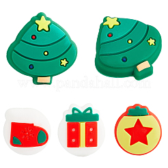 4Pcs 4 Styles Christmas Silicone Joystick Cap&nbsp;DIY-GF0011-59A