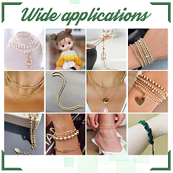 1000Pcs 5 Colors Rack Plating Brass Beads&nbsp;KK-PH0005-33A