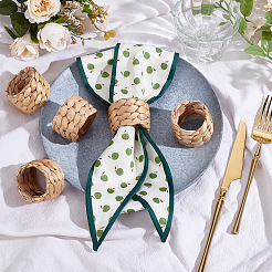 48Pcs Bamboo Knitting Napkin Rings&nbsp;AJEW-WA0001-64