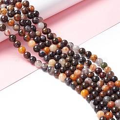 Natural Brecciated Jasper Beads Strands&nbsp;G-M381-01C