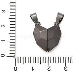 Alloy Enamel Split Pendants&nbsp;STAS-M114-07B-01