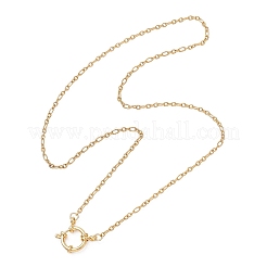 2.5MM 304 Stainless Steel Figaro Chain Necklaces with Spring Ring Clasps&nbsp;NJEW-JN05709