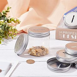 36Pcs Tinplate Coin Slot Bank Lids&nbsp;FIND-FG0001-48