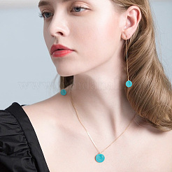 132Pcs 14 Styles Synthetic Turquoise Cabochons&nbsp;TURQ-AR0001-24