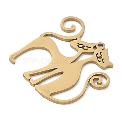 201 Stainless Steel Pendants&nbsp;STAS-G366-01G