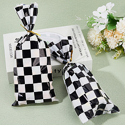 100Pcs Rectangle OPP Cookies Bags&nbsp;ABAG-WH20010-19