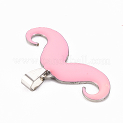 201 Stainless Steel Enamel Pendants&nbsp;STAS-S110-075A