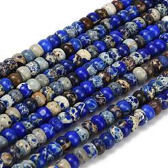 Dyed Natural Imperial Jasper Beads Strands&nbsp;G-P600-A01-01B
