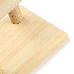 2-Tier Wood T Bar Bracelet Display Stands&nbsp;BDIS-F005-02A