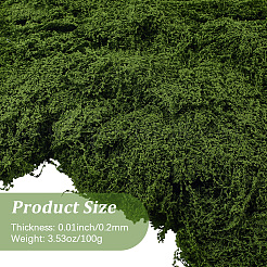 1Pc Polyester Artificial Moss&nbsp;AJEW-GF0012-26