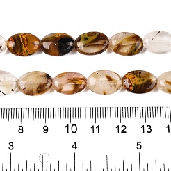 Synthetic Tigerskin Glass Beads Strands&nbsp;G-M206-49