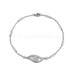 304 Stainless Steel Link Bracelets for Women&nbsp;BJEW-H208-01P