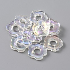 Transparent Acrylic Bead Frames&nbsp;TACR-WH0018-02