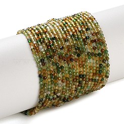 Natural Yellow Green Tourmaline Beads Strands&nbsp;G-Z150-A02-2mm-A