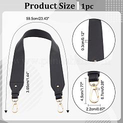 PU Leather Underarm Bag Straps&nbsp;FIND-WH0111-357B