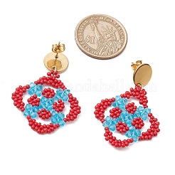 304 Stainless Steel Stud Earrings&nbsp;EJEW-MZ00357-03