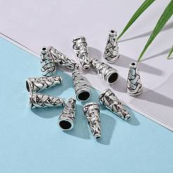 Tibetan Style Alloy Bead Cone&nbsp;TIBEB-00821-AS-R