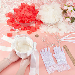 Resin & Alloy & Imitation Pearl Children's Wrist Corsage&nbsp;AJEW-OC0005-84