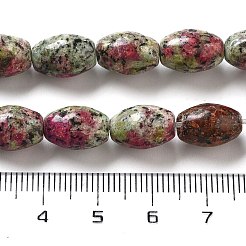 Natural Ruby in Zoisite Beads Strands&nbsp;G-B106-B12-01
