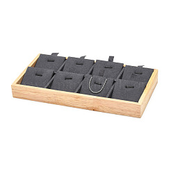 Wood Covered with Microfiber Pendant Display Stands&nbsp;NDIS-F003-02B